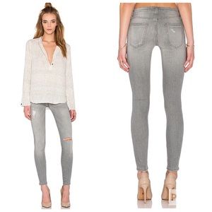 Current Elliot light gray skinny jean size 23